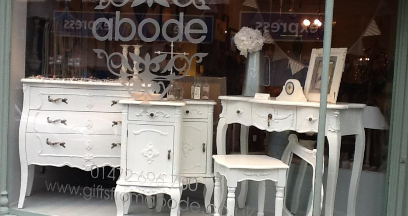 A photography of Abode shop front