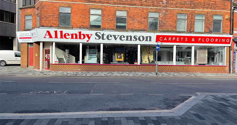 Photograph of Allenby Stevenson's shop front