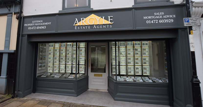 A photograph of Argyle Estate Agents building