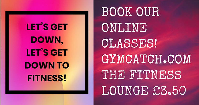 The fitnes Lounge offer - Online gym classes for £3.50 on gymcatch