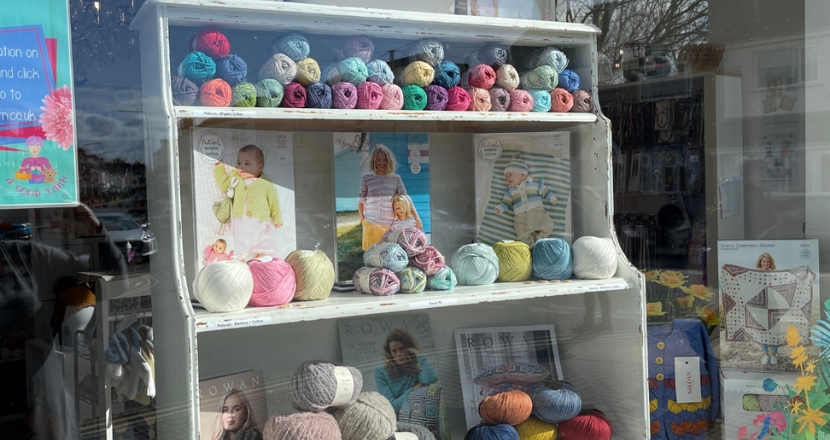 A Good Yarn shop window