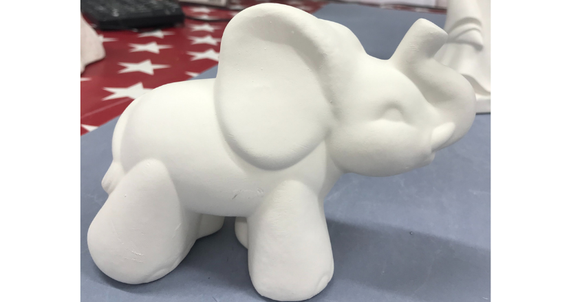 Ceramic elephant