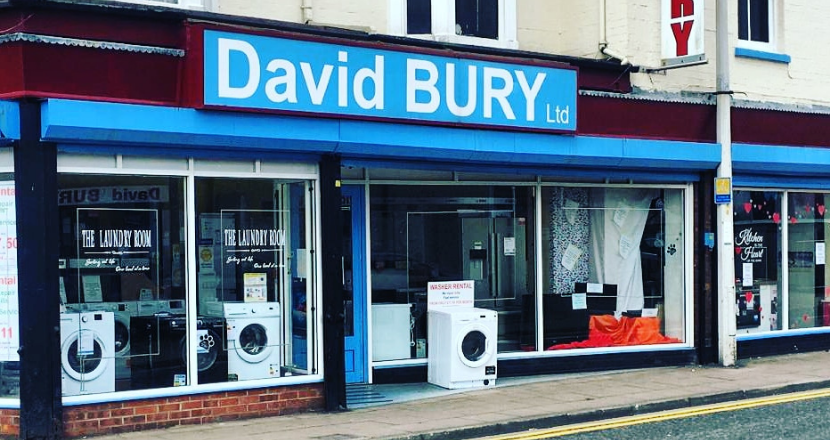 David Bury shop front