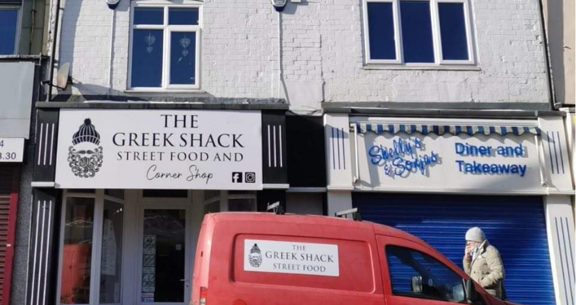 Greek Shack shop front