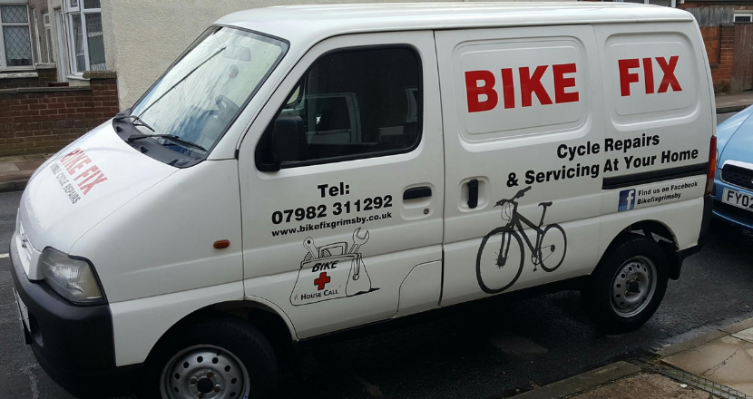 Bike Fix van